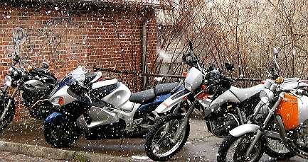 Schnee in Rathenow