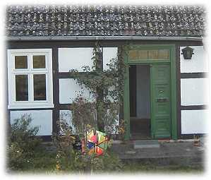 Fachwerkhaus an der Oder